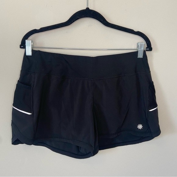 Athleta Ready Set Go Reflective Shorts Sz Medium - Picture 1 of 8